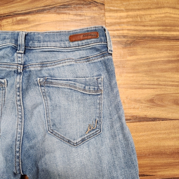 Express Blue Skinny Jeans Size 2 Regular - Picture 5 of 7